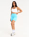 Range Bike Shorts 6" - Baby Blue