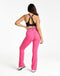 Flare Ribbed Leggings V2 - Pink