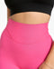 Flare Ribbed Leggings V2 - Pink