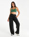 Elemental Raceback Scoop Bralette - Green
