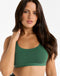 Elemental Raceback Scoop Bralette - Green
