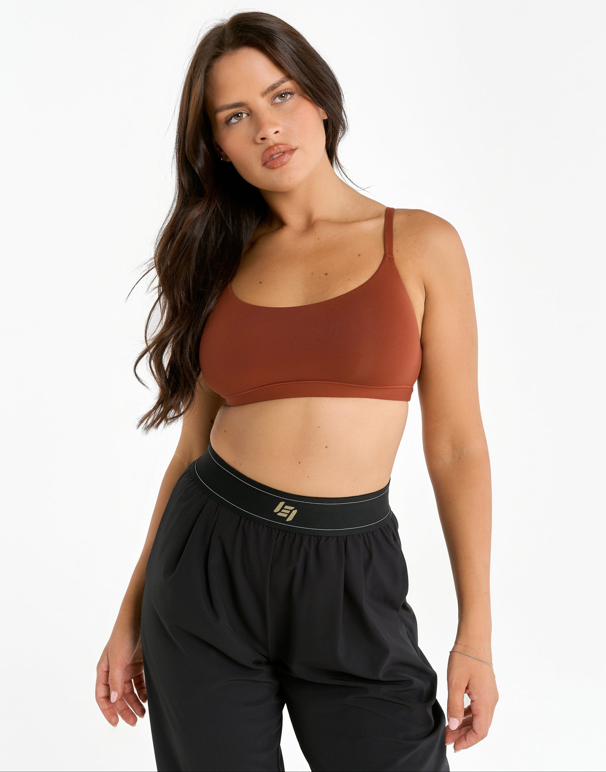 Elemental Scoop Bralette - Brown
