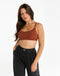 Elemental Scoop Bralette - Brown