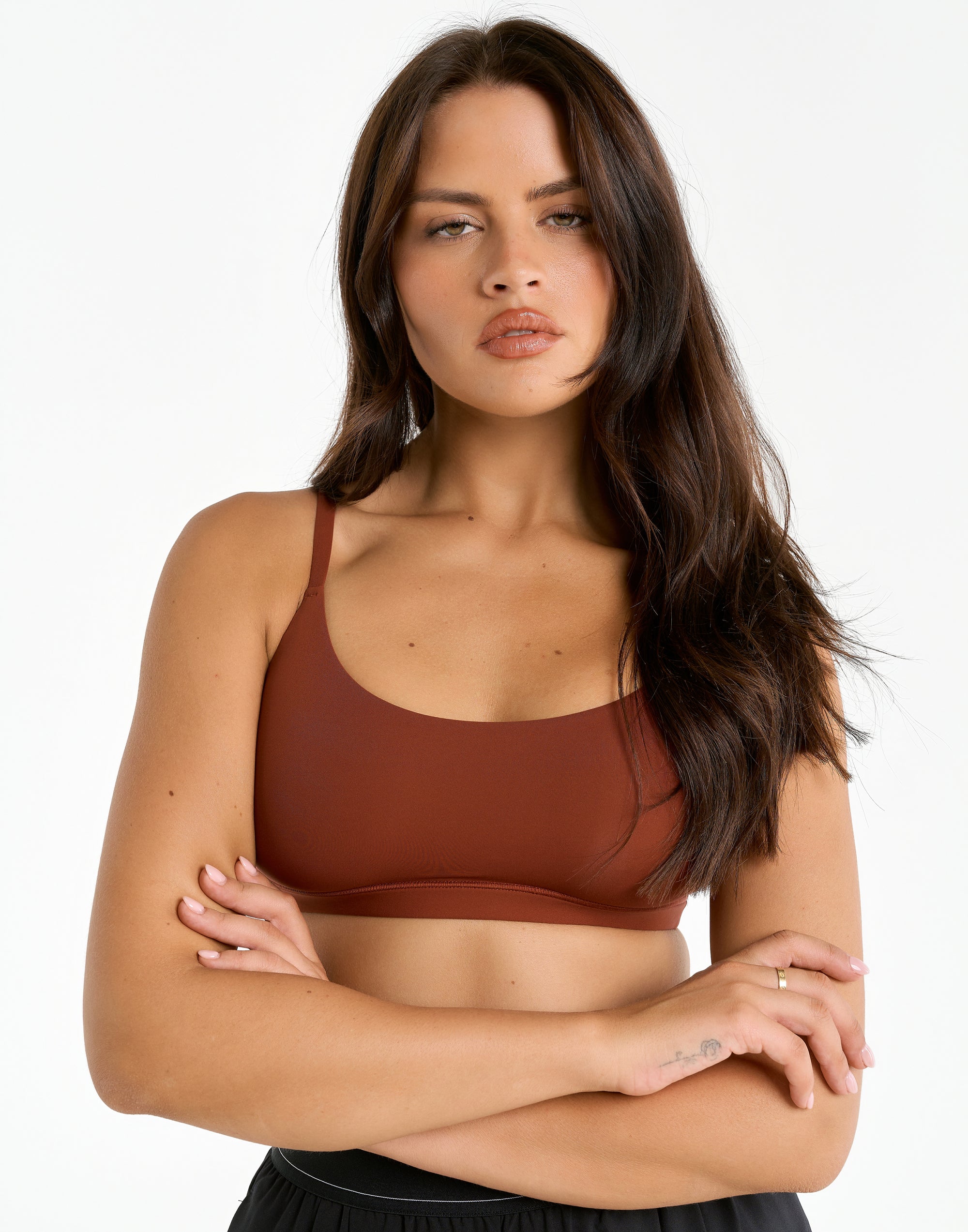 Elemental Scoop Bralette - Brown