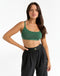 Elemental Scoop Bralette - Green