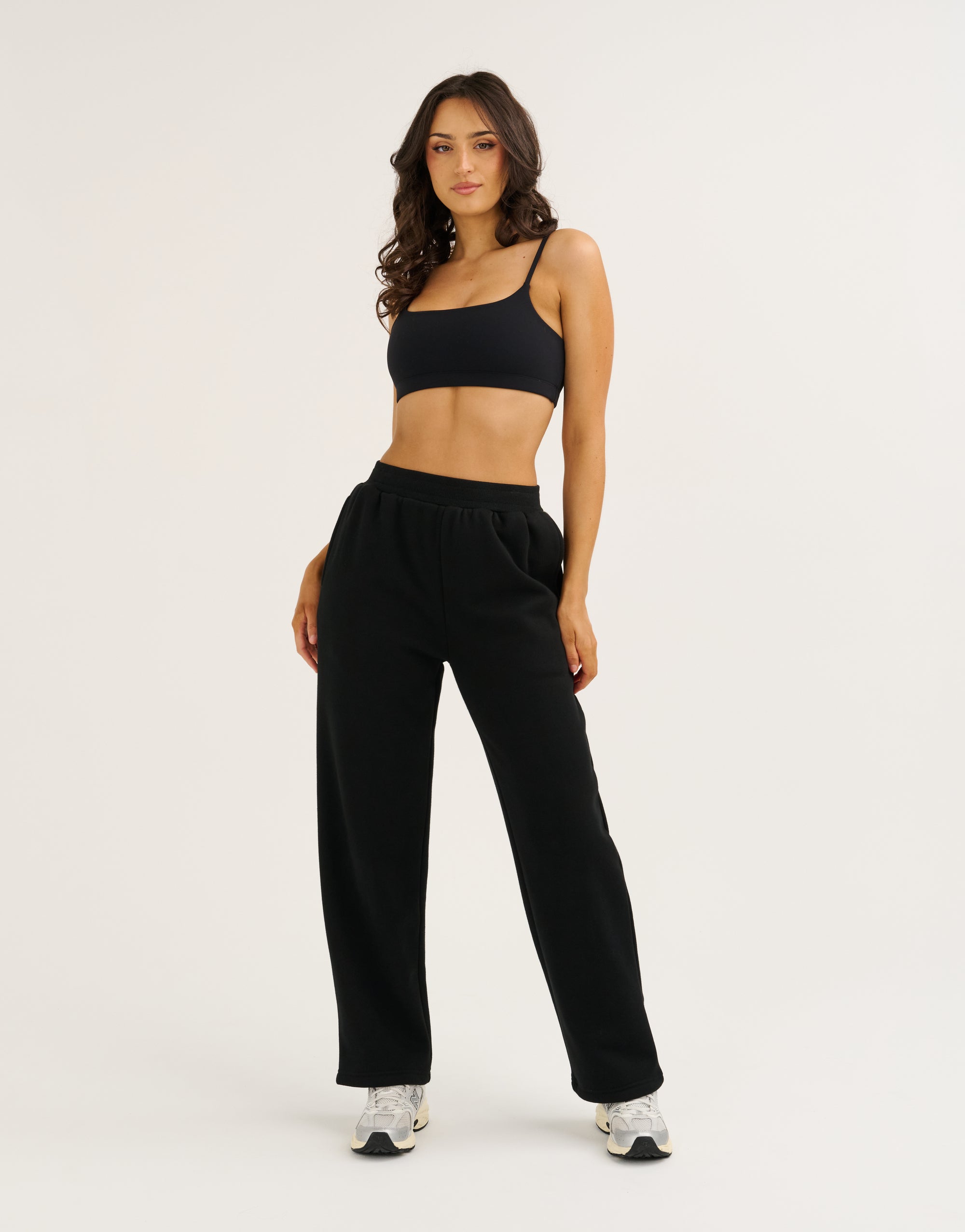Elemental Straight Leg Sweatpants - Black