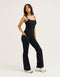 Lycra Invisible Scrunch Straight Leg Pant - Black
