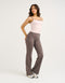 Lycra Invisible Scrunch Straight Leg Pant - Slate Grey