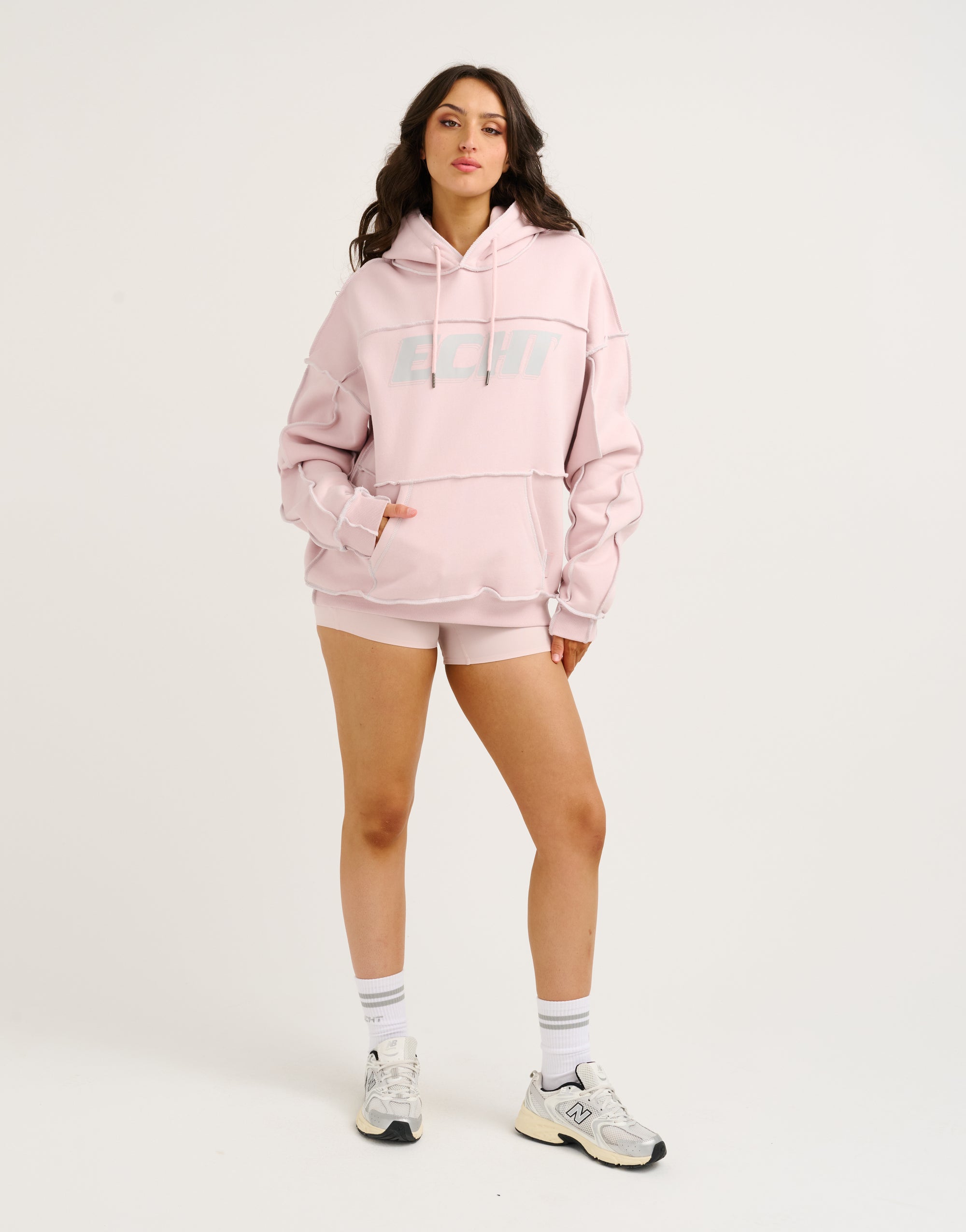 Track Hoodie - Mauve