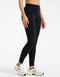 Ascend Pocket Mid-Waist Leggings 28" - Black