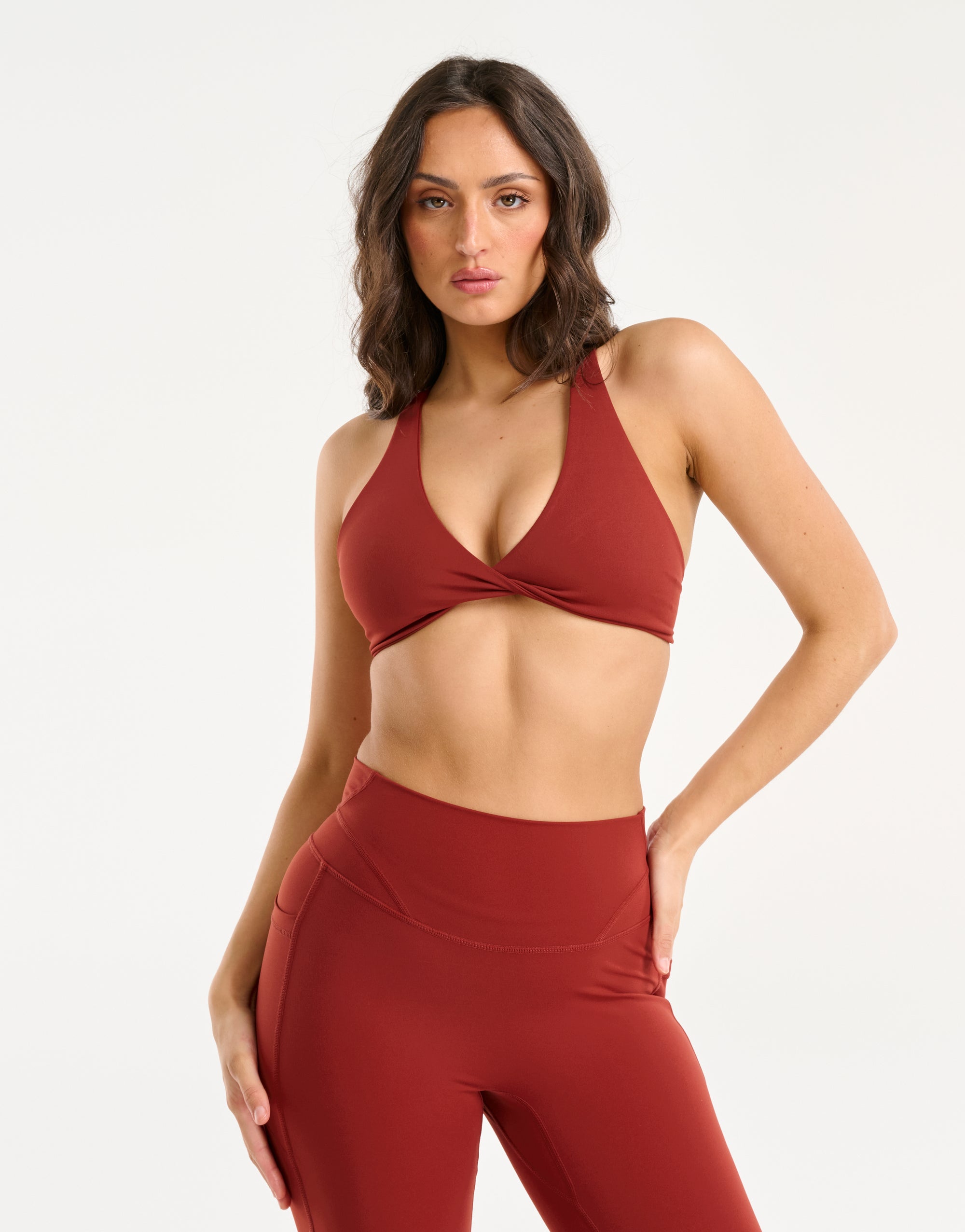 Freedom Sports Bra - Brown