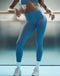 Pulse Leggings - Washed Blue