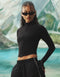 Nova Lycra® Zip Through Jacket - Phantom Black