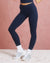 Lycra Invisible Scrunch Leggings - Navy