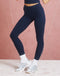 Lycra Invisible Scrunch Leggings - Navy