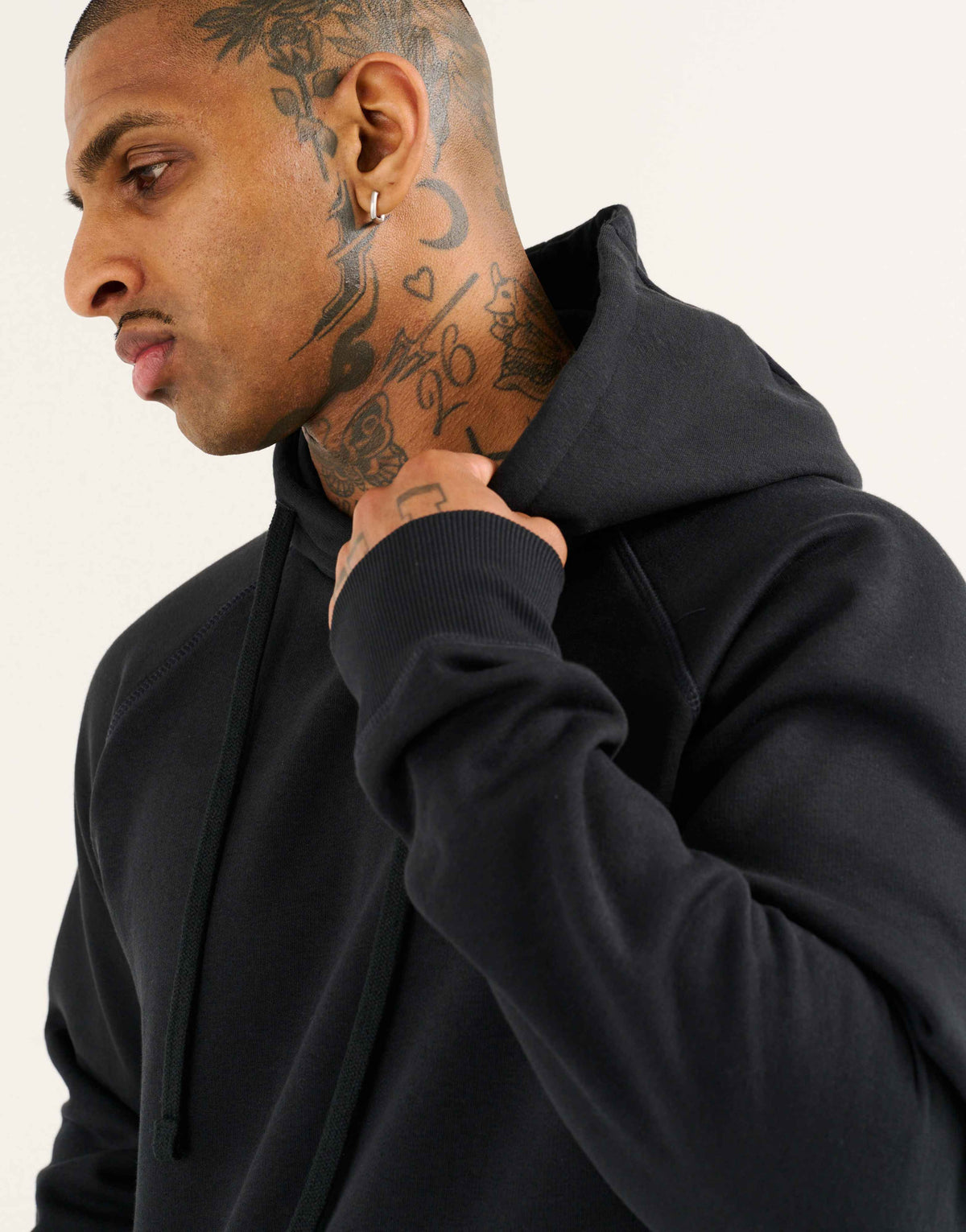 Recover Fleece Hoodie - Black