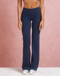 Lycra® Invisible Scrunch Straight Leg Pant - Navy