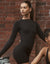 Tempo Pulse Compression Long Sleeve - Phantom Black