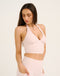 Lycra Halter Tank - Mauve