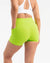 Ascend Pocket Shorts 4" - Lime Green