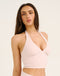 Lycra Halter Tank - Mauve