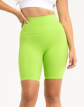 Range Bike Shorts 8" - Lime Green