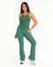 Air Support Tank with Built in Bra Shelf - Green