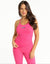 Air Support Tank with Built in Bra Shelf - Pink