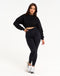 Esteem Cropped Sweater - Black