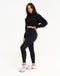 Esteem Cropped Sweater - Black