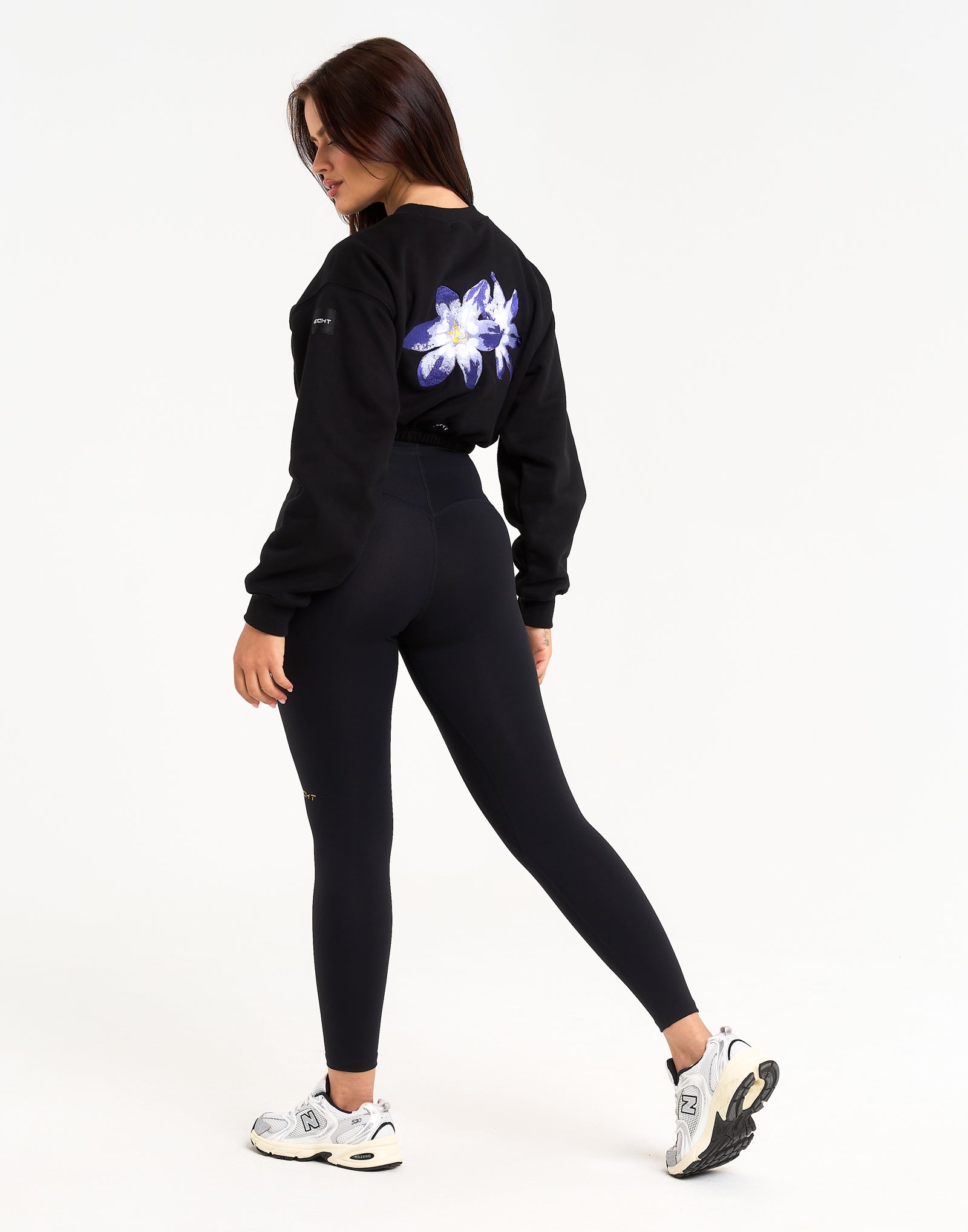 Esteem Cropped Sweater - Black