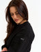 Esteem Cropped Sweater - Black