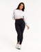 Esteem Cropped Sweater - Micro Grey