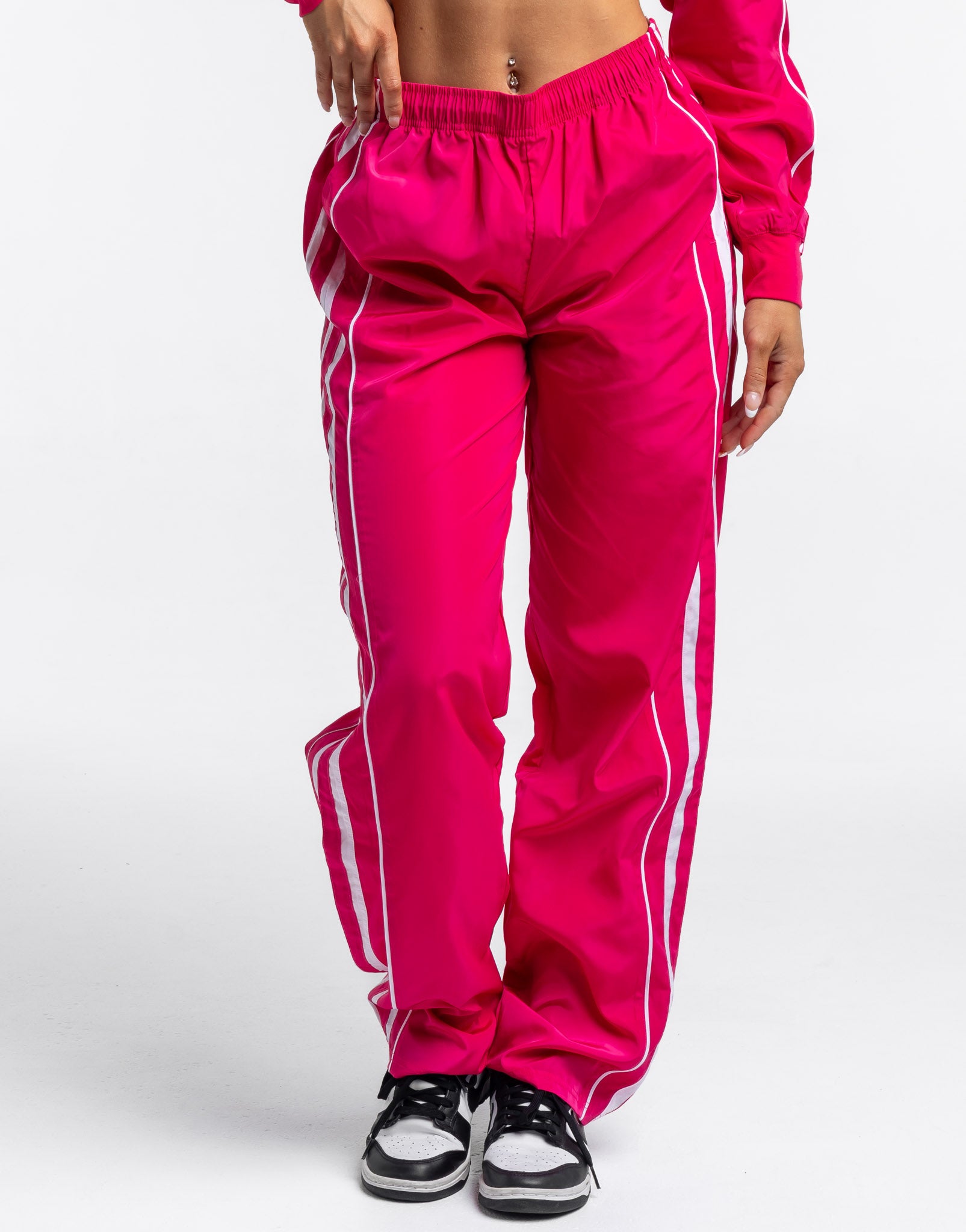 Y2K Retro Speed Pant - Bright Pink