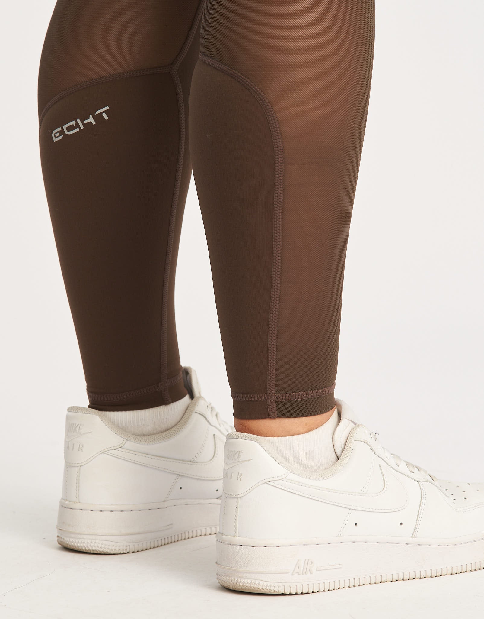 Crossover Leggings - Fudge Brown