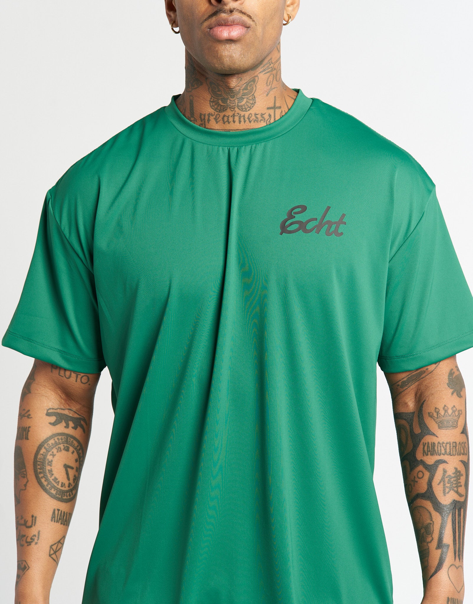 Script T-Shirt - Green