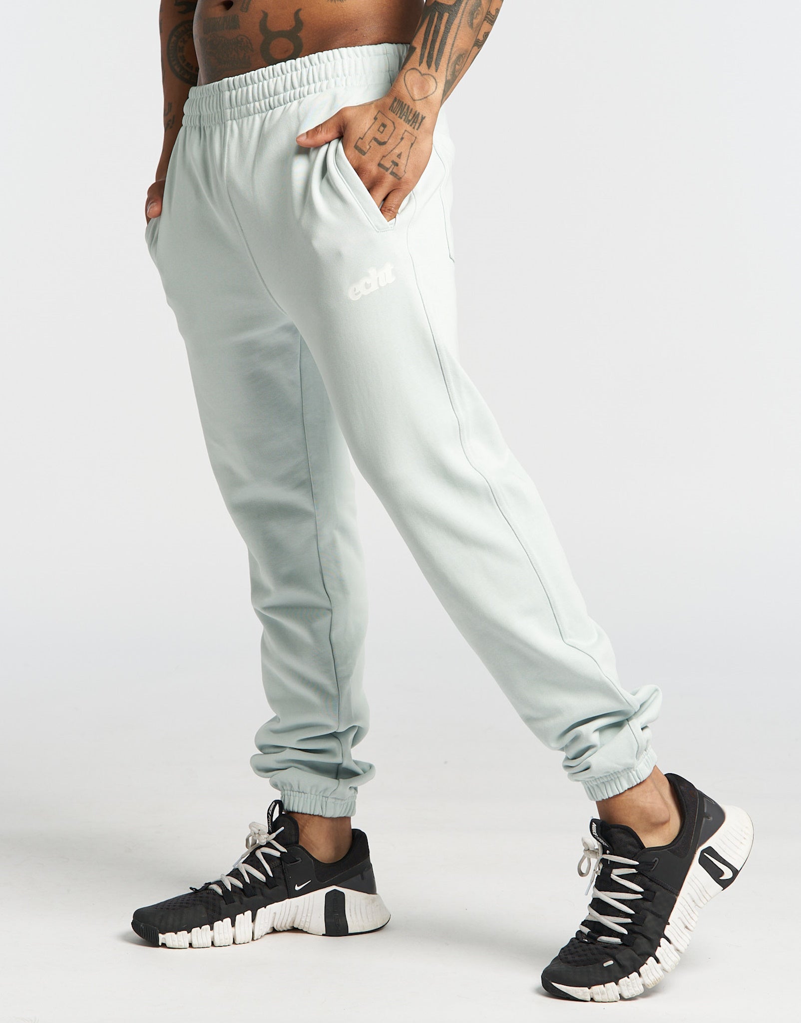 Blur Sweatpant Joggers Light Blue