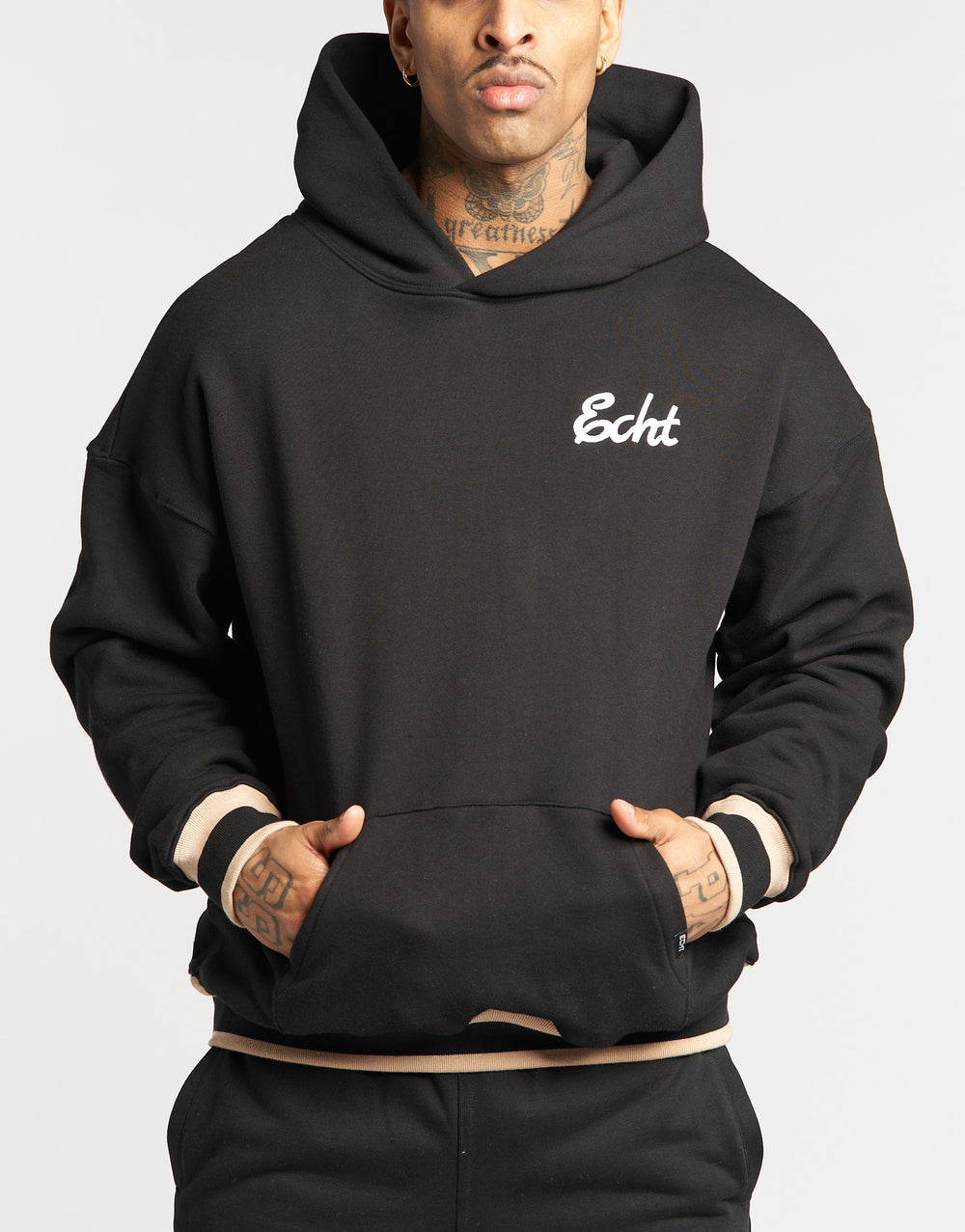 Script Hoodie - Black