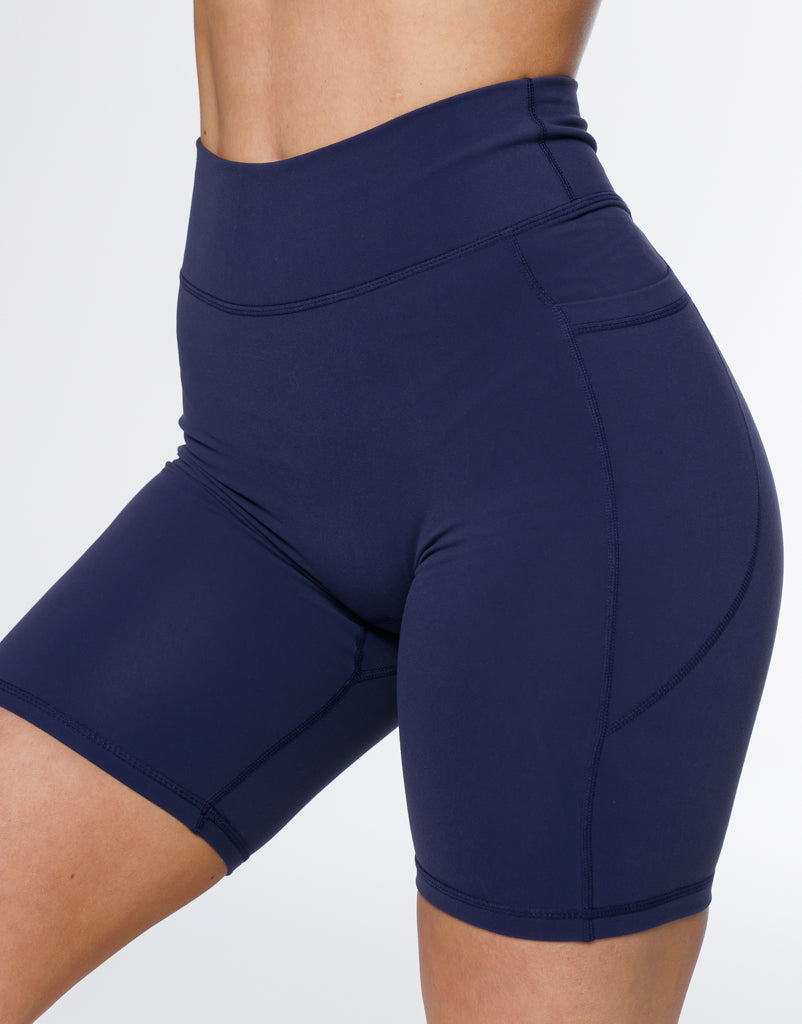 Ascend Pocket Leggings - Eclipse Blue