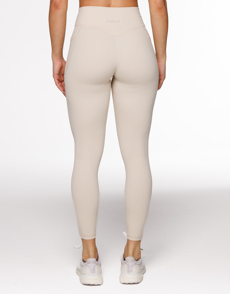 Ascend Pocket Leggings - Oatmeal