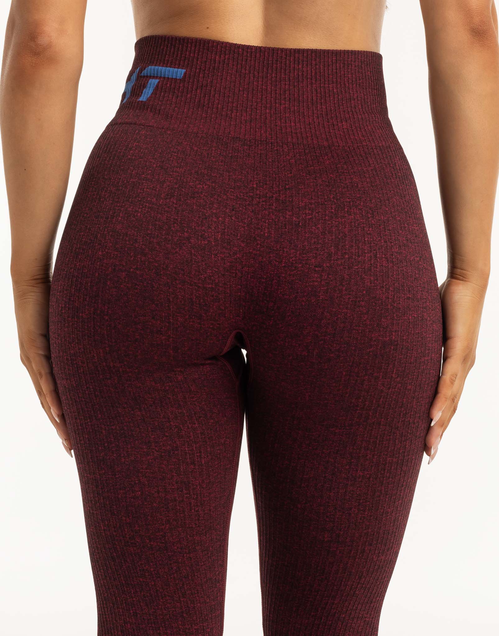 Arise Comfort Leggings - Magenta Marl