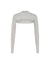 Echt Ribbed High Cut Long Sleeve - Micro Grey
