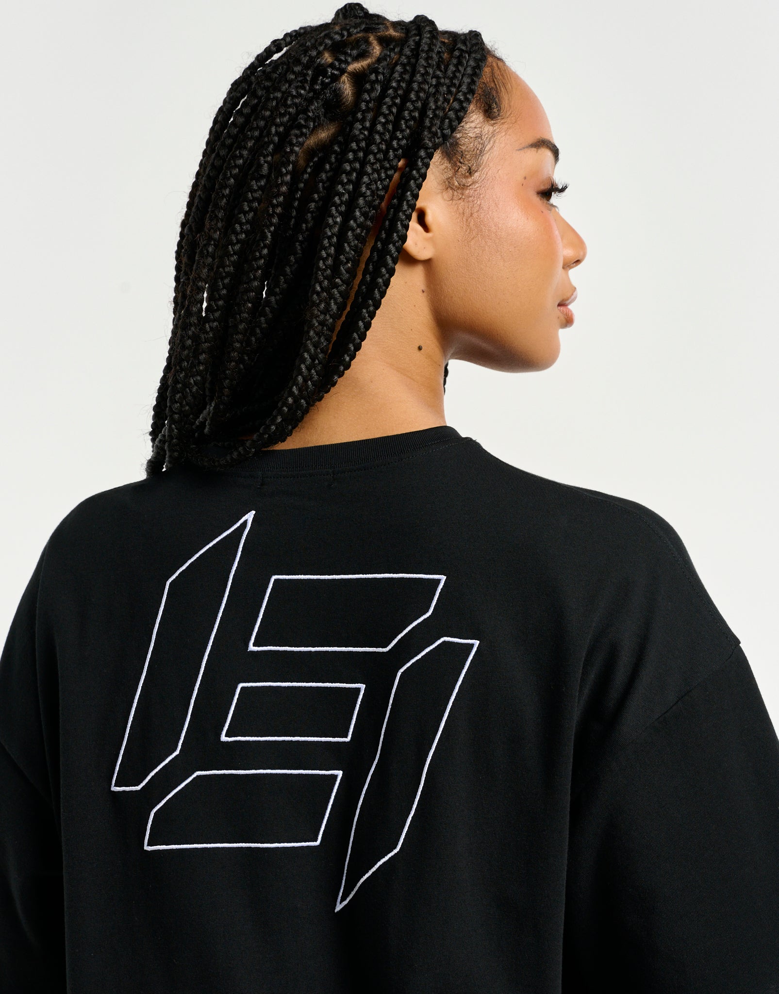 Legacy Oversize Tee - Black