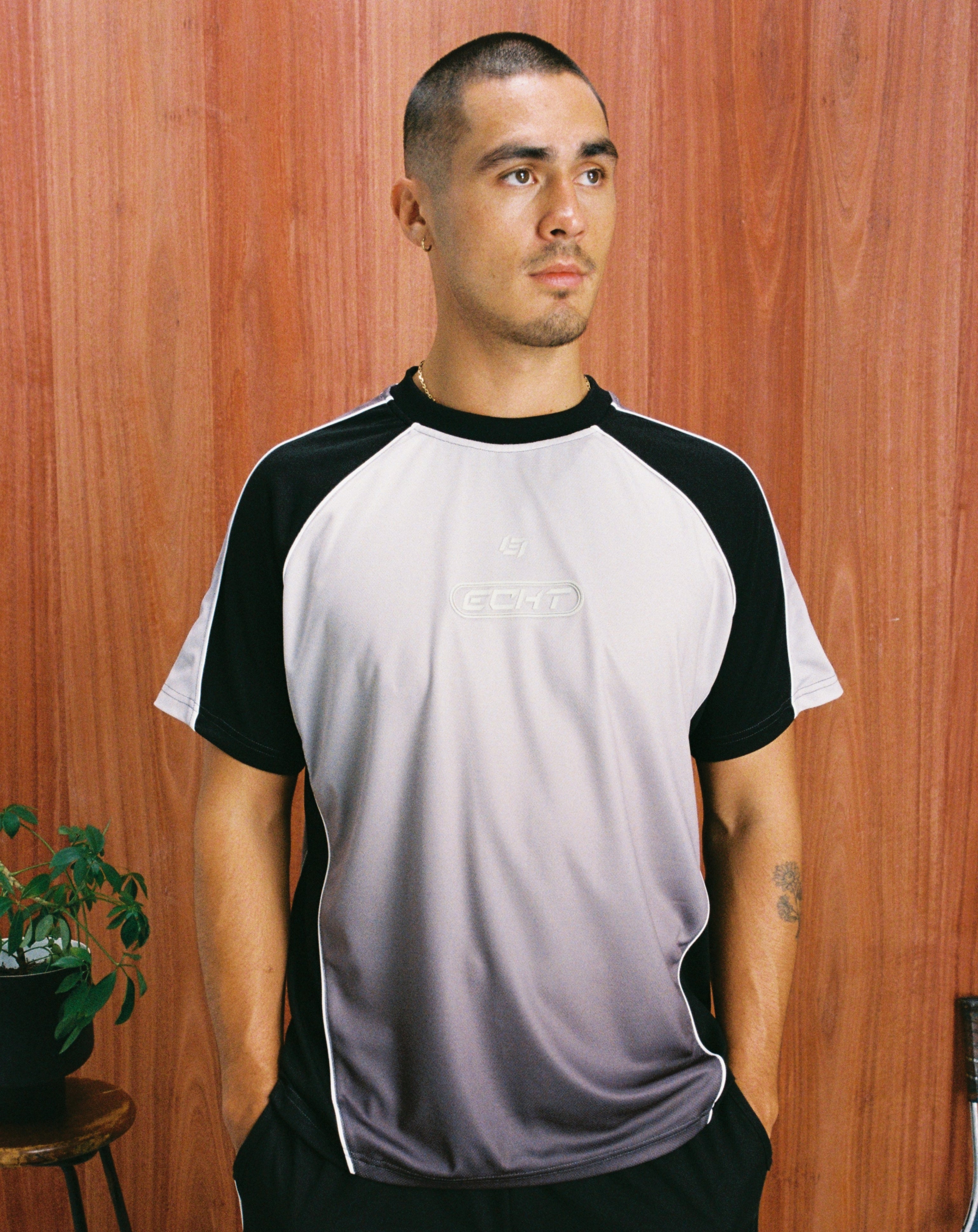 Club Gradient Tee - Black