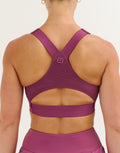 Nova Lycra® High Support Bra - Plum