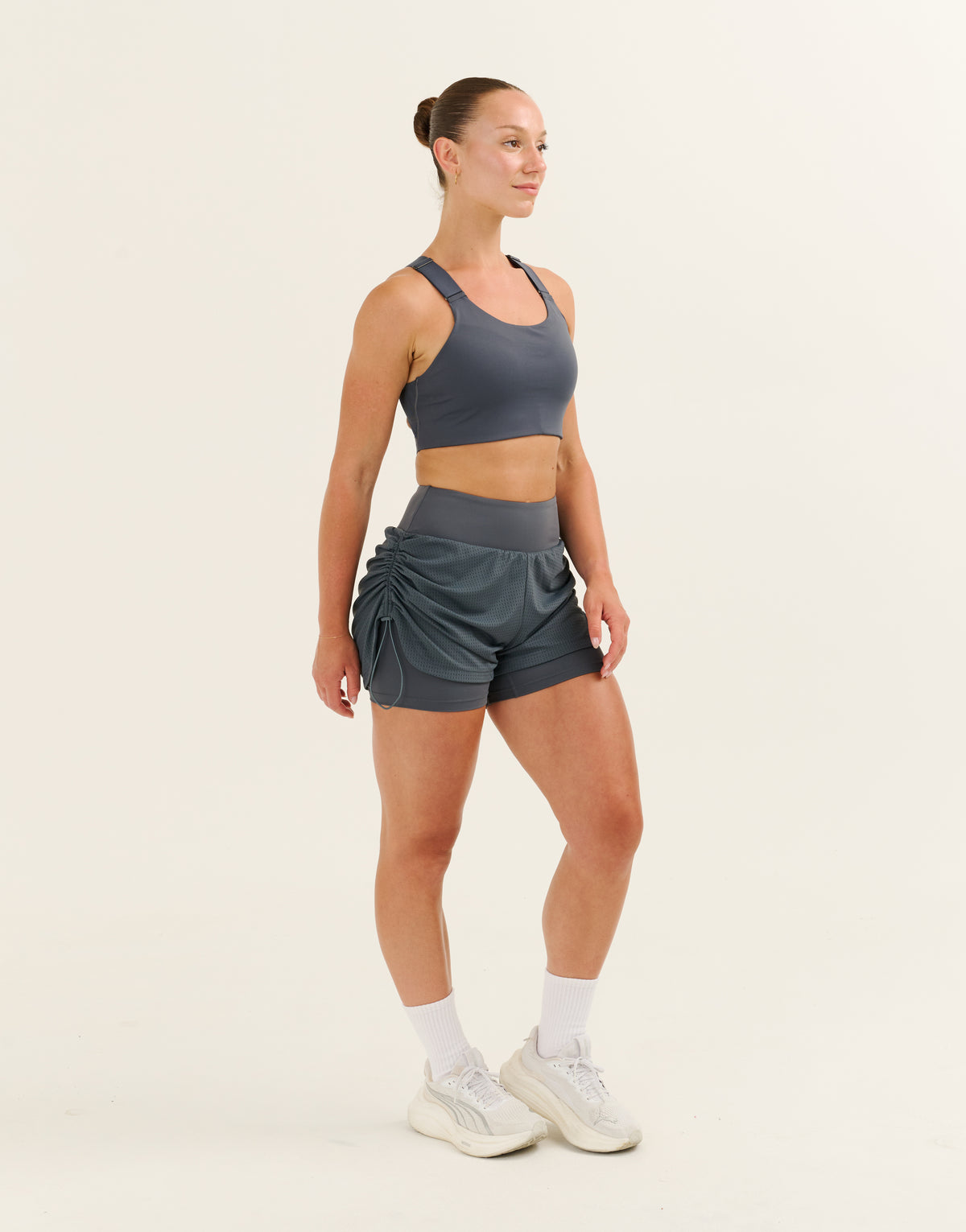 Nova Lycra® High Support Bra - Storm Grey