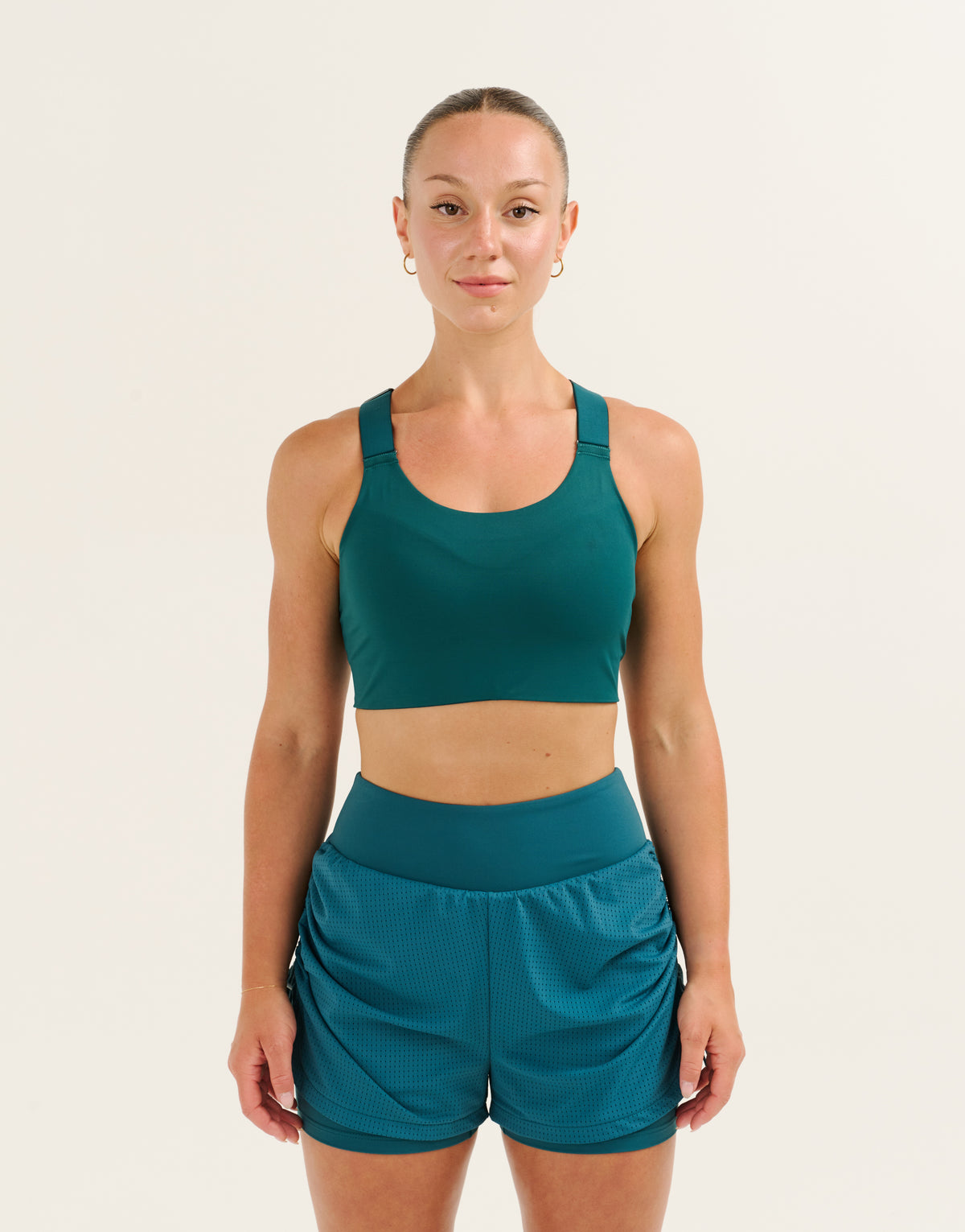 Nova Lycra® High Support Bra - Teal
