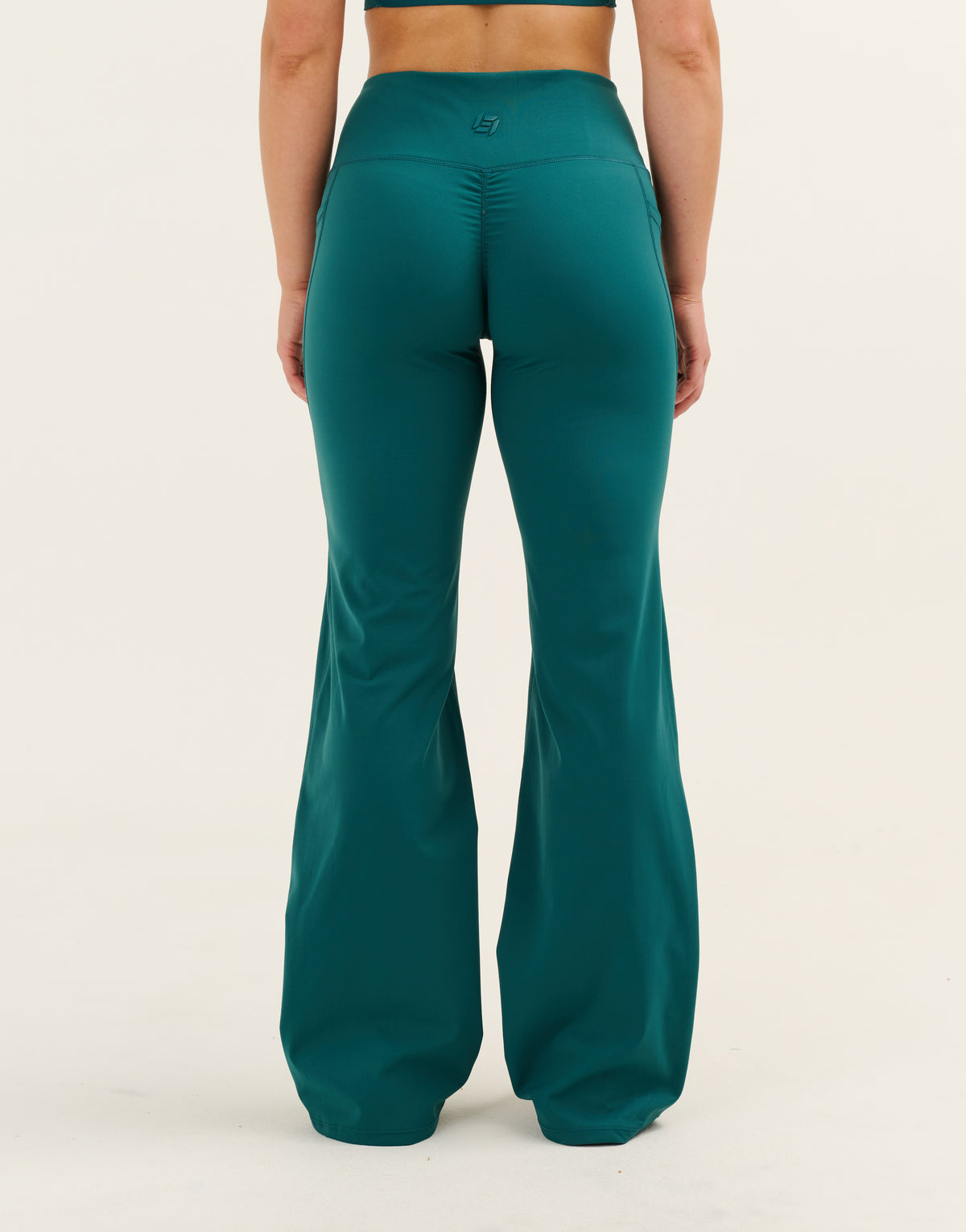 Nova Lycra® Pocket Wide Leg Pant - Teal