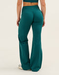 Nova Lycra® Pocket Wide Leg Pant - Teal