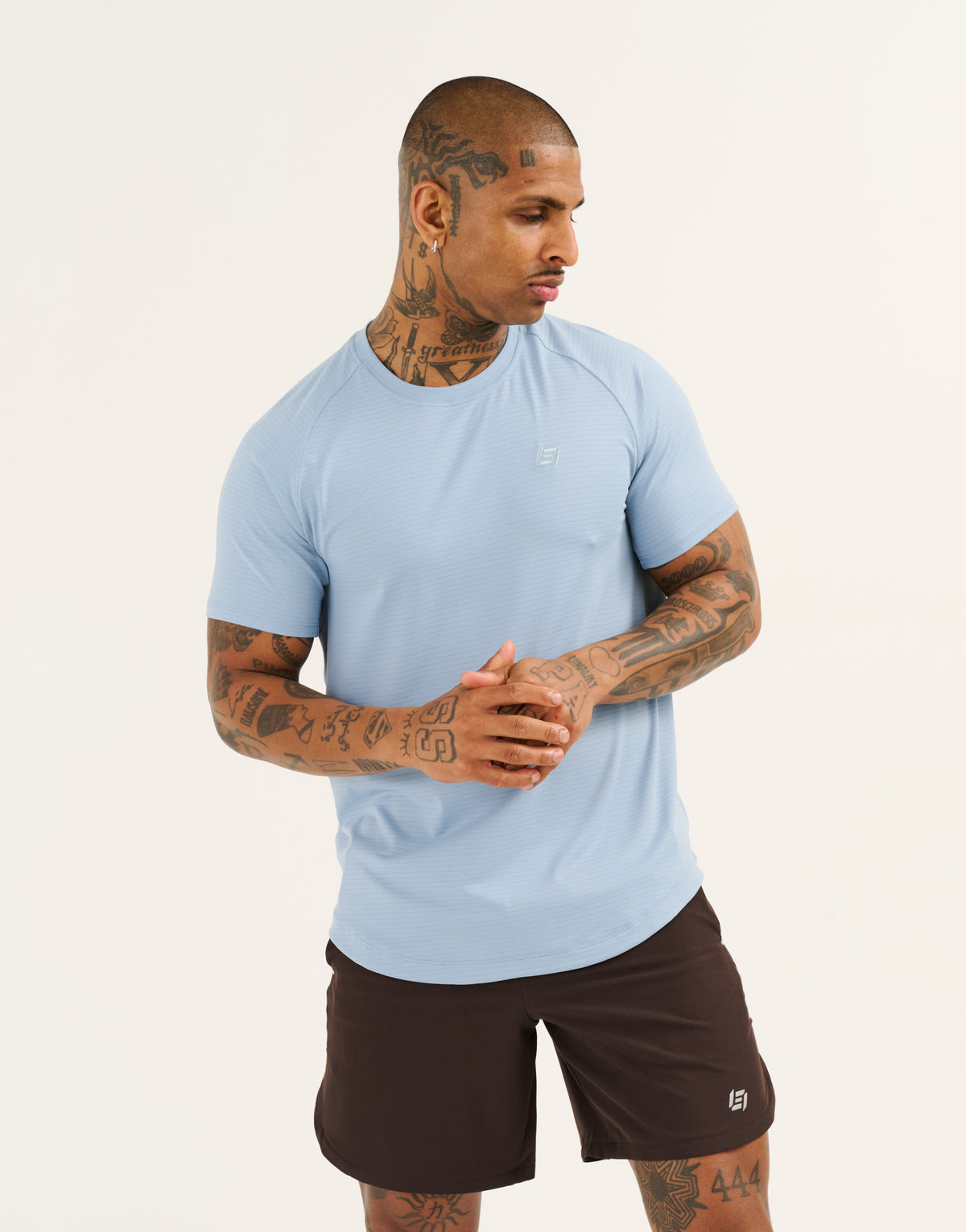 Performance Tee 30" - Dusty Blue